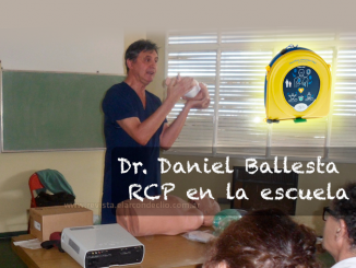 Dr. Daniel Ballesta, RCP en las escuelas