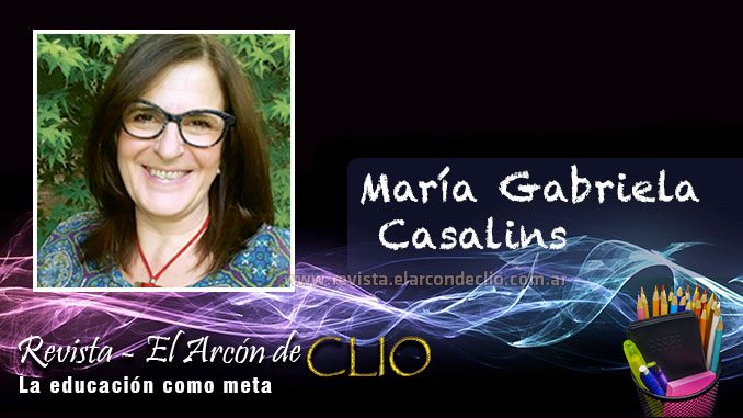 María Gabriela Casalins: "a veces la escuela los deja leer en soledad, cuando aún no están preparados para ello"