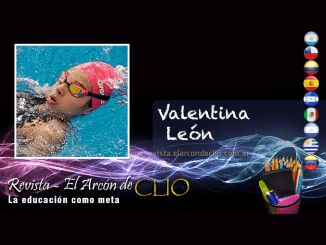 Valentina León: natación y escuela