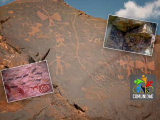 Hallaron pinturas rupestres en la Reserva Natural Sierras Grande. Sierra de La Ventana Argentina