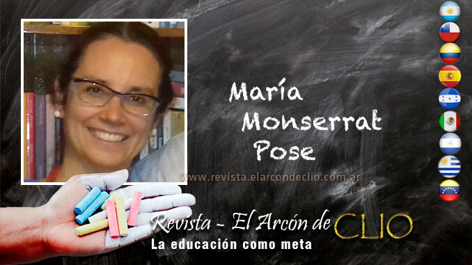 María Monserrat Pose "a mi me parece valioso que la escuela proponga lecturas que los estudiantes no harían por su cuenta"