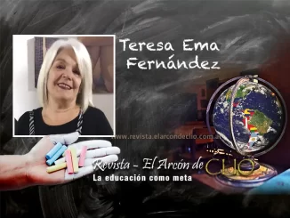 Teresa Ema Fernández "los libros de matemática, para las escuelas, son siempre iguales. Teoría, ejercicios, teoría, ejercicios, y siempre el mismo ciclo"