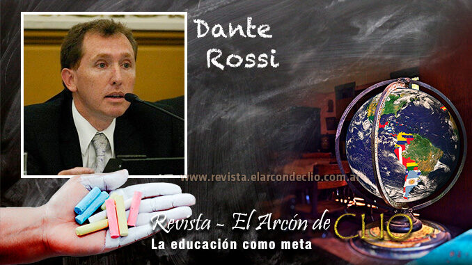 Dante Rossi "Toda la educación en la Argentina, y en particular en nuestra Provincia, está en crisis". Córdoba