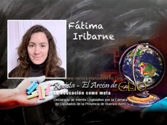 Fátima Iribarne "como educadores es, en primer lugar, difundir el placer de la lectura, “el placer del texto”