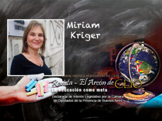 Miriam Kriger "enseñar historia implica no sólo información sino comprensión de los procesos"
