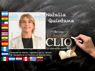 Natalia Quintana "Hoy la educación es prácticamente una de las pocas instituciones que queda en pie dando respuesta a niños, niñas, jóvenes y adultos"