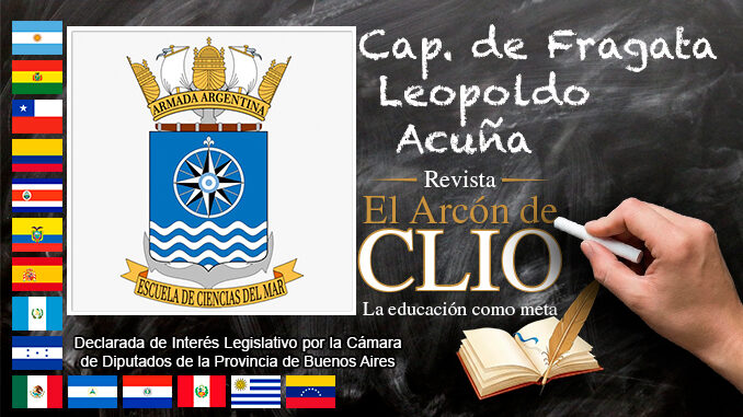 Capitán de Fragata Leopoldo Acuña "la Escuela de Ciencias es una escuela de nivel universitario de la Armada Argentina"